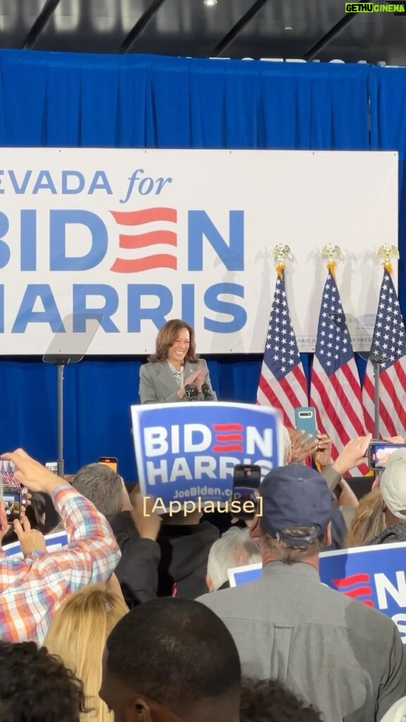 Kamala Harris Instagram - Nevada—early voting is underway! Go to the link in my bio to find your polling place.