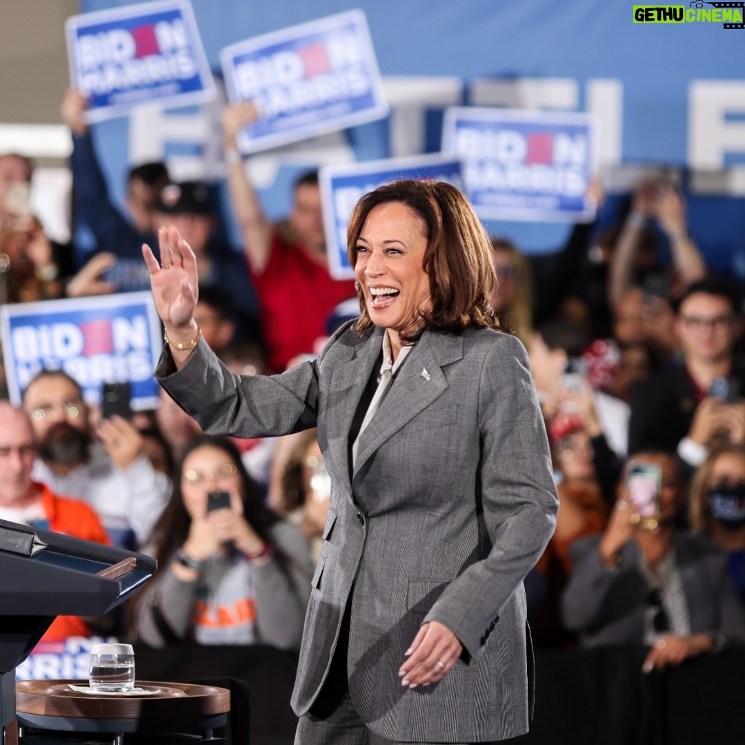 Kamala Harris Instagram - In 2024: Freedom is on the ballot.
