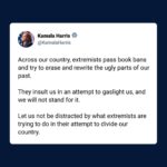 Kamala Harris Instagram - They insult us in an attempt to gaslight us, and we will not stand for it.