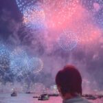 Kang Daniel Instagram - 🎇🎆🎇🎆😊 #fireworks #花火