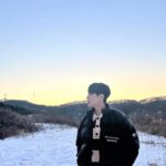 Kang Yoo-seok Instagram - 추워요❄️ #descente #데상트 #패딩