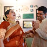 Kangana Ranaut Instagram - Sharing some precious moments from Ritu Ranaut’s Godbharai… Our hearts are full and we all are eagerly awaiting the arrival of Baby Ranaut … thanks for all your well wishes and blessings 🙏 🧿🧿🧿