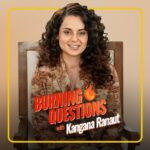 Kangana Ranaut Instagram - With Tejas ready to take off, here's @kanganaranaut recounting her best performance, her favourite movies, and all that's in store for her next, exclusively in the episode of IMDb's Burning Questions 🔥🔥 Catch the full interview on IMDb's YouTube channel (link in bio) 📍