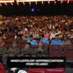 Kangana Ranaut Instagram - Here’s to when Armed Force Officers and their families celebrated the spirit of Tejas! 😍✨ The special screening echoed the unwavering spirit of patriotism. 🇮🇳 Watch #Tejas in cinemas on 27th October. #BharatKoChhedogeTohChhodengeNahi @sarveshmewara @rsvpmovies @ronnie.screwvala @anshul14chauhan @varun.mitra @ashishvidyarthi1 @nair.vishak @shashwatology @rangoli_r_chandel @zainabburmawalla @pashanjal @nonabains @zeemusiccompany
