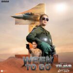 Kangana Ranaut Instagram – Tejas is ready to take off! ✈️
Embark on a patriotic journey through the clouds. 🇮🇳☁️
#1WeekToGo

#BharatKoChhedogeTohChhodengeNahi

#Tejas in cinemas on 27th October.

@sarveshmewara @rsvpmovies @ronnie.screwvala @anshul14chauhan @varun.mitra @ashishvidyarthi1 @nair.vishak @shashwatology @rangoli_r_chandel @zainabburmawalla @pashanjal @nonabains @zeemusiccompany