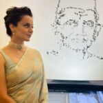 Kangana Ranaut Instagram – Today a terrific light and sound show called ,” Veerangnaon ki mahagatha “ is launched in Delhi. 
What an incredible step in the revival of our great history and Shakti spirit. 
Also many chapters of the history unfolded before my eyes through various narratives, some through age old methods and some through futuristic techniques, a must visit for everyone, make it a family outing, there is a lot to see, get informed while getting entertained and end your day with a super thrilling light and sound show about the long lost heroes you would love to find, I can’t wait to take my nephew Prithavi there soon… Jai Hind 🇮🇳