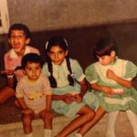 Kanika Kapoor Instagram - Happy Bhai Dooj ❤️ Best memories of growing up together in Lucknow in a joint family..Love you🥰🥹 #Thejeepcousins