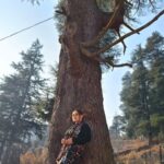 Kanika Maheshwari Instagram - Lost in the timeless charm of these mountains, feeling like the leading lady in a classic film. 🏞️🎬 #mountains #winter #trip #vacation #beauty #mothernature #saree #nature #comfort #beautiful #cozy #coldweather #cold #view #life #amazinglife #lifestyle #love #blessed #kasol #kasoldiaries #kasoltrip #hills #love #happy #happiness #kanikamaheshwari Kasol