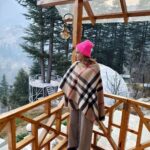 Kanika Maheshwari Instagram - Sometimes weather plays an important role, One understands how to come out of comfort zone and enjoy the beauty of Mother Earth❄️🏔️✨ #mountains #winter #trip #vacation #beauty #mothernature #motherearth #nature #comfort #beautiful #cozy #coldweather #cold #view #life #amazinglife #lifestyle #love #blessed #kasol #kasoldiaries #kasoltrip #hills #love #happy #happiness #kanikamaheshwari Kasol