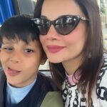 Kanika Maheshwari Instagram - With souls made of flames, we are all just stars that have people names💫 #hongkong #myson #familytrip #vacation #vacationmode #fun #havingfun #love #family #happy #happiness #silly #funny #familytime #hongkongdisneyland #hongkongtrip #kanikamaheshwari Hongkong Disneyland