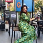 Kanika Maheshwari Instagram - Dressed in this gorgeous green dress, radiating pure confidence and amazing vibes. 💚👗✨ Dresses: @jisorajaipur #white #green #dresses #dress #beautiful #happy #happiness #ootd #love #fashion #style #outfit #instafashion #fashionstyle #photooftheday #longdress #longdresses #kanikamaheshwari