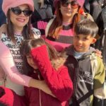 Kanika Maheshwari Instagram - Creating cherished memories with my family in the vibrant heart of Hong Kong.💗💫 #moments #happy #vacation #familytrip #family #favouritepeople #beautifulcity #beautiful #beauty #hongkong #triptohongkong #happiness #blessed #blessings #disneyworld #bigbuddha #enjoyinglife #love #2023 #kanikamaheshwari Disneyland Hongkong