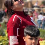 Kanika Maheshwari Instagram - Merry Christmas🎄💗🎅 #christmas #merrychristmas #xmas #hongkong #celebration #hongkonger #happy #fun #love #celebrations #happiness #family #happytime #blessed #blessings #kanikamaheshwari Hong Kong Disneyland