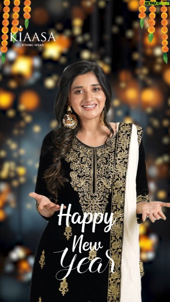 Kanika Mann Instagram - Wishing you all a very happy new year to my @kiaasaofficial family 🎊✨ Here's to a year filled with style, culture, and celebration with love ❤️ . . @kiaasa is having 100+ store PAN India soon to be 500 stores website - kiaasa.com Brand ambassador - @officialkanikamann #wearkiaasa #kiaasa #KanikaMaan #kanika #KiaasaEthnicWear #HappyNewYear #FashionGoals #EthnicElegance #CelebrationTime #NewYearVibes #2024 #CultureInStyle #welcome2024
