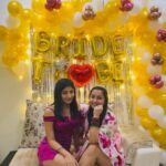 Kanika Mann Instagram - Friendship ni hai ye behnship hai ♥️ Happy birthday @sanaadhattofficial ♥️ I love you Bht Bht sara ♥️