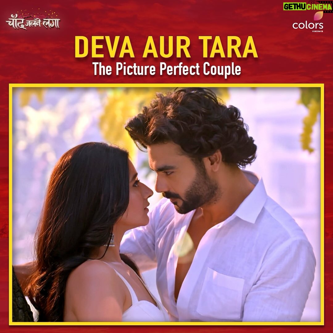 Kanika Mann Instagram - Kya, iss tasveer ki tarah, kabhi ho paayenge Deva aur Tara ek? 🥺 Dekhiye #ChandJalneLaga Mon-Fri, raat 9:30 baje, sirf #Colors aur @officialjiocinema par. @vishalsingh713 @officialkanikamann