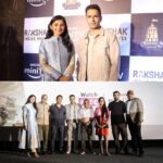 Kanika Mann Instagram - a special screening of Rakshak portraying the extraordinary story of a brave young soldier, Lt Triveni Singh #Rakshak out now on Amazon miniTV jo hai aapke Amazon shopping app par bilkul FREE! #RakshakOnAmazonminiTV