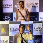 Kanika Mann Instagram - a special screening of Rakshak portraying the extraordinary story of a brave young soldier, Lt Triveni Singh #Rakshak out now on Amazon miniTV jo hai aapke Amazon shopping app par bilkul FREE! #RakshakOnAmazonminiTV