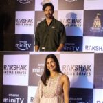 Kanika Mann Instagram - a special screening of Rakshak portraying the extraordinary story of a brave young soldier, Lt Triveni Singh #Rakshak out now on Amazon miniTV jo hai aapke Amazon shopping app par bilkul FREE! #RakshakOnAmazonminiTV