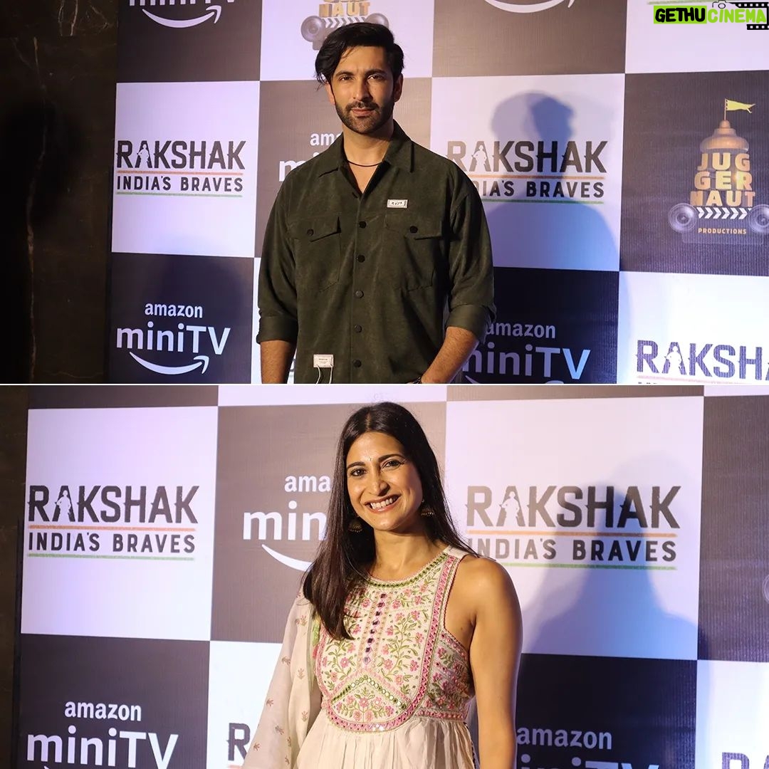 Kanika Mann Instagram - a special screening of Rakshak portraying the extraordinary story of a brave young soldier, Lt Triveni Singh #Rakshak out now on Amazon miniTV jo hai aapke Amazon shopping app par bilkul FREE! #RakshakOnAmazonminiTV