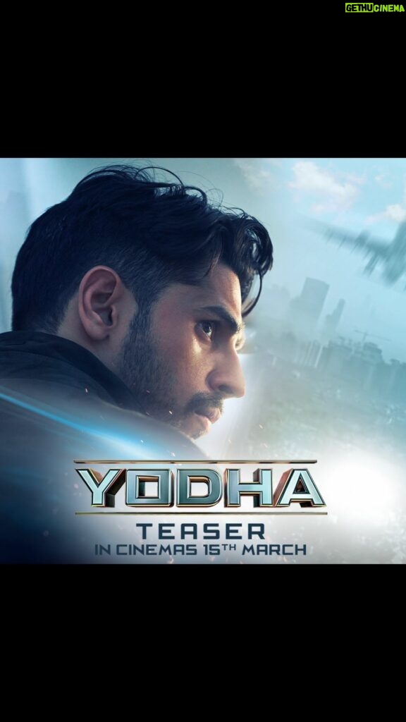 Karan Johar Instagram - The sky’s the limit and he’s about to cross them all. Landing straight to your screens with a BANG!👊🏻 #YodhaTeaser OUT NOW! #Yodha in cinemas March 15. @apoorva1972 @shashankkhaitan @sidmalhotra @raashiikhanna @dishapatani @sagarambre_ #PushkarOjha @primevideoin @dharmamovies @mentor_disciple_entertainment @aafilms.official @tseries.official