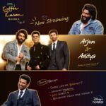 Karan Johar Instagram - The boys are bringing their ‘A’ game on the koffee couch!!! Don’t miss it😉 #HotstarSpecials #KoffeeWithKaran Season 8 - new episode now streaming on Disney+ Hotstar! #KWKS8OnHotstar @disneyplushotstar @arjunkapoor @adityaroykapur @apoorva1972 @jahnviobhan @dharmaticent