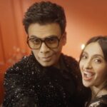 Karan Johar Instagram - Get ready to Pout baby! 👄 Introducing MyGlamm Pout by Karan Johar—10 sensational shades for that celebrity-worthy pout! 🌟🥰 Ft. @akansharanjankapoor #PoutLikeKaranJohar #MyGlammxPout #KaranJohar #AkanshaRanjan #NewLaunch