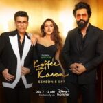Karan Johar Instagram - The beauty & the bahadur are all things candid as they take the koffee kouch in the new episode of #KoffeeWithKaranS8!❤️ #HotstarSpecials #KoffeeWithKaran Season 8 - new episode streaming from 7th Dec on Disney+ Hotstar! #KWKS8OnHotstar @disneyplushotstar @vickykaushal09 @kiaraaliaadvani @apoorva1972 @jahnviobhan @dharmaticent