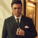 Karan Johar Instagram - For @ficci_india styled by @ekalakhani in @masculineofficial 📷 @sheldon.santos #suited