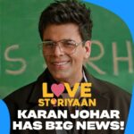 Karan Johar Instagram - Real love stories >>>>> reel love stories💜 #LoveStoriyaanOnPrime, Feb 14 only on @primevideoin! @apoorva1972 @somenmishra @indikarakshay @archana99999 @collindcunha @serialclicker811 @shaz.3.0 @vivek.sonni @dharmaticent @indialoveproject