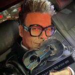 Karan Johar Instagram - My first Director of the year award at @gqindia ! Thank you so much for all the love we as a team have received for #rockyaurranikiipremkahaani … we are grateful and over the moon! Thank you to team GQ ! Styled by @ekalakhani in @maisonvalentino @gucci hair by the magic of @aalimhakim make up @paresh_kalgutkar seamlessly managed by @len5bm 📷 @rahuljhangiani