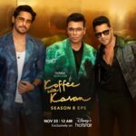 Karan Johar Instagram - THE BOYS ARE BACK!!! All suave, all madness & love...stay tuned because they are stirring up a storm!!😂❤️❤️ #HotstarSpecials #KoffeeWithKaran Season 8 - new episode drops 23rd November only on Disney+ Hotstar! #KWKS8OnHotstar @disneyplushotstar @sidmalhotra @varundvn @apoorva1972 @jahnviobhan @dharmaticent
