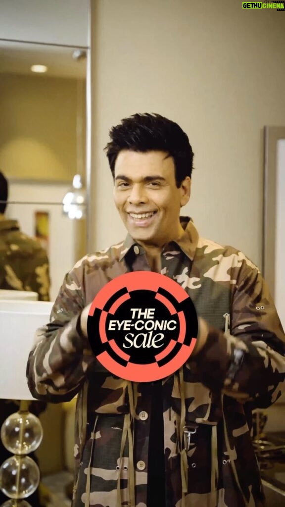 Karan Johar Instagram - Take it from me ladies and gents, eyewear is the IT accessory this festive season! And I don’t know about you, but I’m on my way to shop for my fave styles at @lenskart’s Eye-conic sale.😉 Get upto 60% off on eyewear and sunnies that scream FAB! Rush before they run out of stock. #Lenskart #EyeconicSale #FestiveSeason #ad #paidpartnership