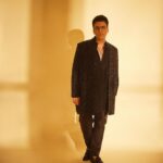 Karan Johar Instagram - Shine on! It’s the season to….. styled by @ekalakhani in @farazmanan 📷 @sheldon.santos