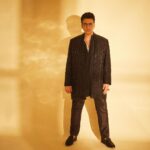 Karan Johar Instagram - Shine on! It’s the season to….. styled by @ekalakhani in @farazmanan 📷 @sheldon.santos