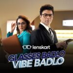 Karan Johar Instagram - Let’s talk corporate: it’s time to optimise the ROI of your look. #GlassesBadloVibeBadlo at work and ‘put your best foot forward’.😌 Treat this as priority and shop before EOD! Target - To build your collection. #Lenskart #NewTVC @kiaraaliaadvani @lenskart #ad #paidpartnership