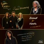 Karan Johar Instagram - Taking it back to the old school way with the gorgeous and timeless - Zeenat Aman and Neetu Kapoor in the newest episode of #KoffeeWithKaranS8!✨ #HotstarSpecials #KoffeeWithKaran Season 8 - new episode now streaming on Disney+ Hotstar! #KWKS8OnHotstar @disneyplushotstar @thezeenataman @neetu54 @apoorva1972 @jahnviobhan @dharmaticent
