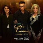 Karan Johar Instagram - It’s all about the legends and the glam this episode!!! Zeenat Aman and Neetu Kapoor are all set to bring their charm to the Koffee couch on the newest episode of #KoffeeWithKaranS8!✨ #HotstarSpecials #KoffeeWithKaran Season 8 - new episode streams this Thursday on Disney+ Hotstar! #KWKS8OnHotstar @disneyplushotstar @thezeenataman @neetu54 @apoorva1972 @jahnviobhan @dharmaticent