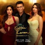 Karan Johar Instagram - We are starting off the new year with some crackling energy with the Kapoor sisters. For the first time ever, catch the sister duo - Janhvi & Khushi Kapoor, together on the latest episode of #KoffeeWithKaranS8!💥😍 #HotstarSpecials #KoffeeWithKaran Season 8 - new episode streams this Thursday on Disney+ Hotstar! #KWKS8OnHotstar @disneyplushotstar @janhvikapoor @khushi05k @apoorva1972 @jahnviobhan @dharmaticent