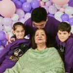 Karan Johar Instagram - Going through a purple patch!!!! My world …. The idea of balloons are more than a decoration to me… they have always represented joy and celebration and a magical feeling of happiness …. My first film is full of them … and even now my inner child comes alive when I have them around … Am so happy to have passed on my joy of balloons to my twins … who overreact as much to them as I do…. Thank you @ekalakhani for always dressing the family and to @sheldon.santos for being there to capture our moments … and the biggest hug to my children’s favourite and all our silent pillar @len5bm ❤️❤️❤️❤️