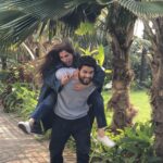 Karan Kapadia Instagram - Happy Birthday Antoo, unlike this picture it’s actually you who picks me up in life. I love you ❤️