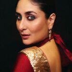 Kareena Kapoor Instagram - Red for the night of the black lady ❤️ #HyundaiFilmfareAwards2024 #GujaratTourism