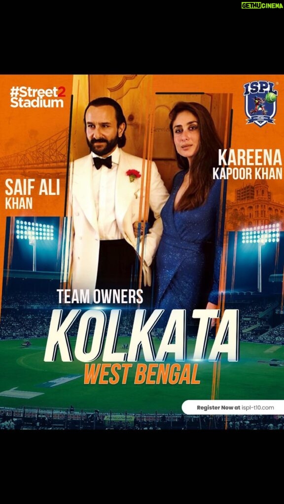 Kareena Kapoor Instagram - Cricket, a tradition we cherish, a love we share…. 🥰❤️it runs in the family after all 💁🏻‍♀️🏏 So thrilled to announce our ownership of Team Kolkata in the Indian Street Premier League! It’s a fantastic opportunity for young aspiring cricketers out there and we couldn’t be happier to be part of this experience! Play to win with Team Kolkata! Register for ISPL at: ispl-t10.com #ZindagiBadalLo #Street2Stadium #ispl #NewT10Era #EvoluT10n @surajsamat @amol_kale76 @advocateashishshelar @ravishastriofficial @ispl_t10 #Ad