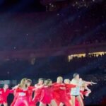 Karen Chuang Instagram - July 12, 2023 :: In my head I’m saying, “Wahoo!!” in Super Mario’s voice. 🎥: Robyn (@robyn) night 1 in Kansas City, MO #tstheerastour #erastour #kansascity #22 #skipping #taylorswift