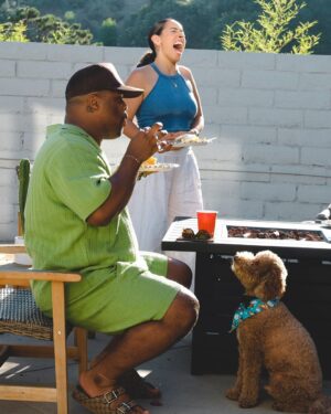 Karen Chuang Instagram - July 26, 2023 :: These are my co-workers, my friends, my family. They are generous, thoughtful, and silly. They are excellent game players and gifted grill masters. I’m grateful and lucky to know them ✨

📸: Jan (@janravnik)

#yeschef #bbq #fourthofjuly #independenceday