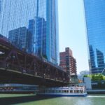 Karen Chuang Instagram - June 20, 2023 :: Chicago! Lucky to have someone who lived there for so long as my tour guide. Thanks, Steve! 1) A quick fit check. Thoughts? 2) Amazing views before dinner at Schwa. Delicious all around. 3) I loved seeing the train and the boat criss cross. These are 2 methods of transpo we Angelenos never see 🙈 4) Took the train to my first ever baseball game. Cubs won! 5) These flurries were all over Chicago while we were in town. Allergy levels were high. 6) The burger at Au Cheval. I fell asleep right after I ate it. 10/10. 7) Jumped into Lake Michigan! 8) Pequod’s deep dish. 10/10. 9) Steve’s favorite building in Chicago. 10) Another jump into Lake Michigan, this time after a Barry’s class and with some friends. Happy birthday Sam! Other notable adventures: Museum of Contemporary Art in Chicago, divvy biking around town, architecture boat tour, and Moneygun for awesome yet affordable drinks. #chicago #pequods #aucheval #schwa #lakemichigan #travels