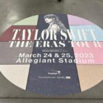 Karen Chuang Instagram - April 5, 2023 :: Life lately. 1) The Eras Tour at State Farm Stadium in Glendale, Arizona. 📸: @shannon_lynott 2) Allegiant Stadium in Las Vegas, Nevada. Two sold out shows and two birthday celebrations! 3) 🕶️ twins with Steve 4) Birthday swag from my co-workers. I don’t know about thee, I’m feeling 33! 5) Birthday dinner at Meteora ✨ 6) We love our orthopedic shoes. Thanks, Curtis, for the recommendation! 7) Backyard sunshine is the best ☀️ #theerastour #taylorswift #arlingtontstheerastour #glendaletheerastour #lasvegastheerastour #crapeyewear #oofos #eras #erastour