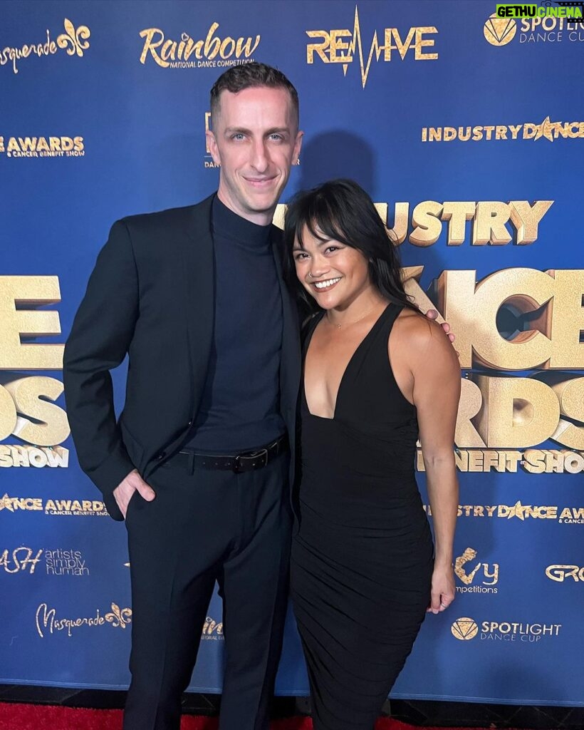 Karen Chuang Instagram - October 23, 2023 :: With my amazing and talented friend, Adrian Lee, at the 2023 Industry Dance Awards where he was nominated for the “Favorite Convention Teacher” award. Few people know this, but Adrian was one of the reasons why I was invited to join the faculty at Hollywood Vibe in 2015. He took one of my first classes in LA when I started teaching in 2013, and recommended me to the convention directors based off that moment 2 years later. I’m so thankful for our continued friendship ♥️ Another thrifted look 🌎 Dress: Nookie from Wasteland Highland Park (@shopwasteland) Shoes: Jimmy Choo from Dresscue Atwater Village (@dresscue.la) #adrianlee #industrydanceawards #dancersagainstcancer #dancers #choreographers #losangeles #hollywoodvibe Los Angeles, California