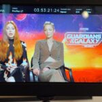 Karen Gillan Instagram - We’ve officially lost our minds in this press junket @pom.klementieff @marvelstudios #guardiansofthegalaxy #gotgvol3