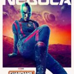Karen Gillan Instagram - The blue meanie is back May 5th. SEE YA THERE FOLKS #guardiansofthegalaxyvol3 @marvelstudios